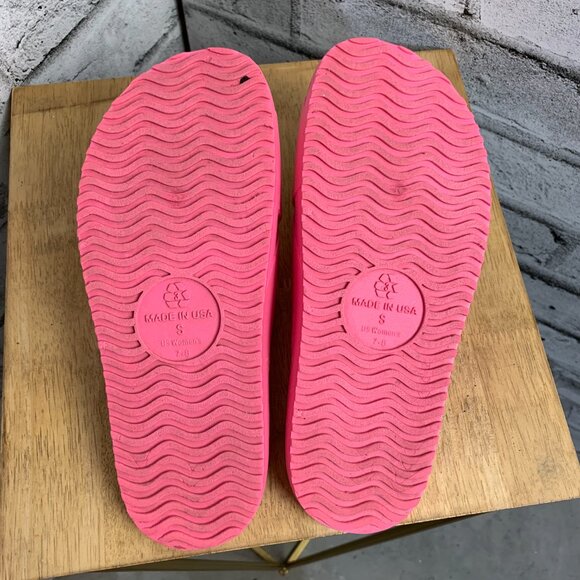 Okabashi Maddox Crossband Slide Sandals Pink Slip On Waterproof Shoes - Picture 8 of 9